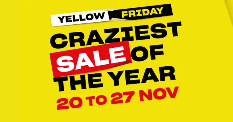 Noon Yellow Friday Sale