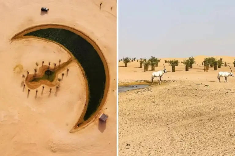 Moon Lake In Dubai
